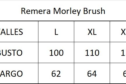 OFERTA Remera morley brush