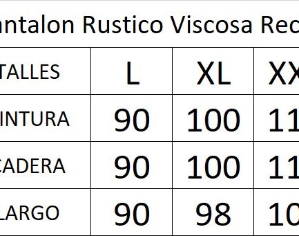 Pantalon rustico viscosa recto camel OFERTA