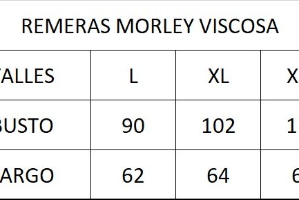 Remera morley viscosa