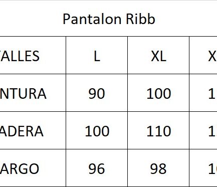 Pantalon darlon ribb recto