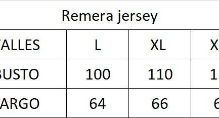 Remera jersey EST 009