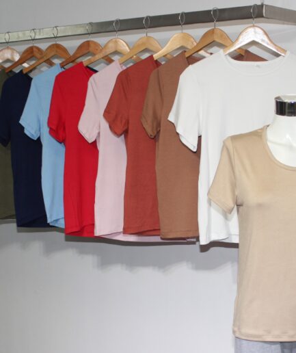 Remera modal viscosa