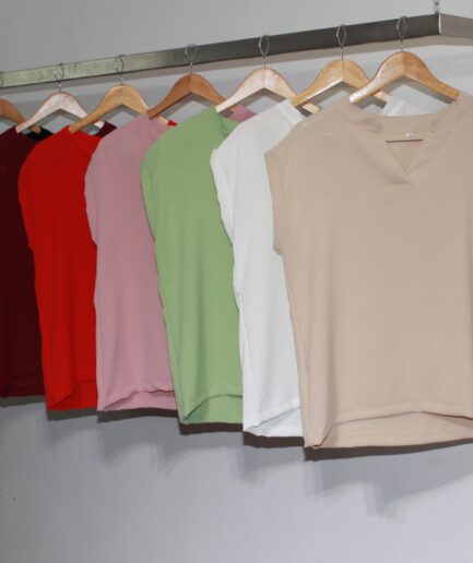 Blusa cey cuello mao