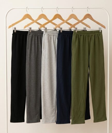 Pantalon frisa viscosa recto