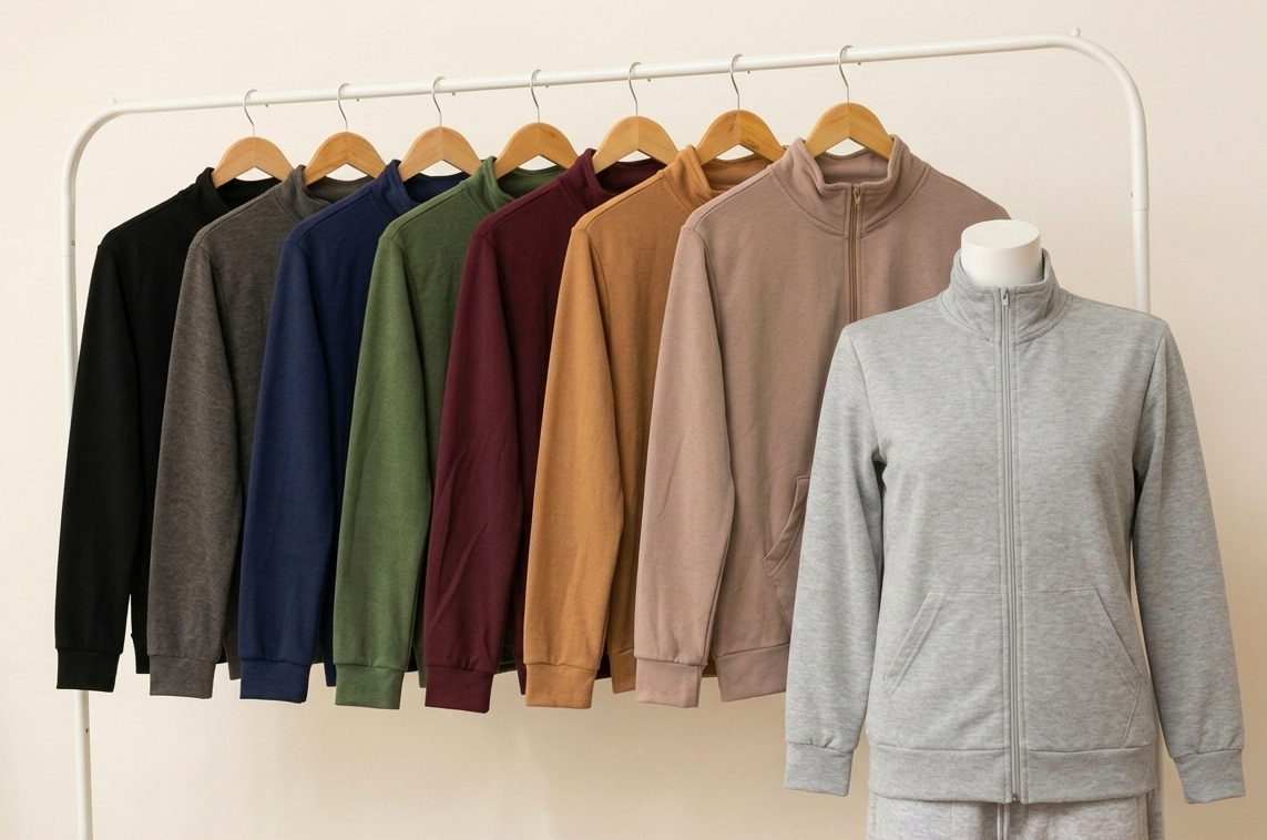 Campera frisa viscosa