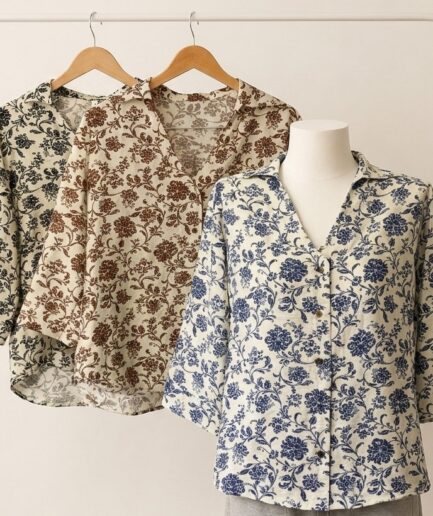 Camisa winona manga 3/4 EST 001