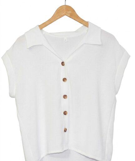 Camisa lino cey sin manga