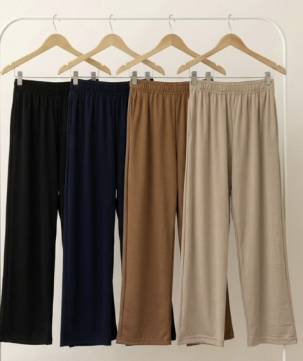 Pantalon punto roma recto